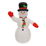 8 FT Inflatable Pre-Lit Snowman Plug-In