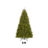 9ft Pre-Lit Dunhill Fir Christmas Tree with 1,100 Clear Lights