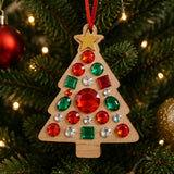 Bulk Christmas Jewel Assortment 100 Piece Craft Set