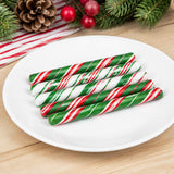 4.5" Christmas Apple & Cherry Hard Candy Sticks – 80 Pc (2 lbs Bulk Pack)