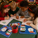 Bulk Christmas Carol Coloring Activity Books 72 Pack