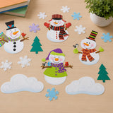 God Made Me Unique Snowman Classroom Bulletin Board Set 65 Pc