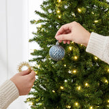 Pre Lit Artificial Alpine Slim Pencil Christmas Tree with LED Lights Stand