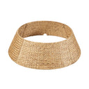 24in Woven Hyacinth Christmas Tree Collar Base Cover