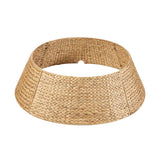 24in Woven Hyacinth Christmas Tree Collar Base Cover