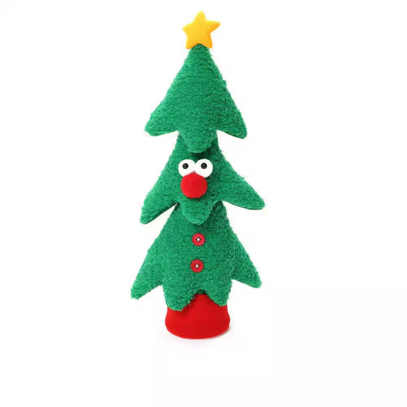 17 Inch Animated Singing Christmas Tree Holiday Decoration