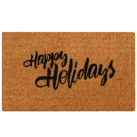 18x30 Inch Merry Christmas Coir Door Mat Holiday Welcome Mat