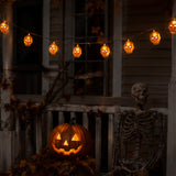 Doll Head String Lights Halloween Decoration (40" Light String)