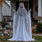 Standing Ghost Girl Halloween Decoration – 5 ft 7 in