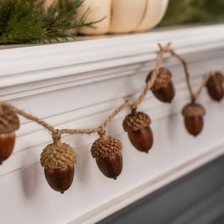 Artificial Acorns – 24 Pc Fall Craft & Autumn Decoration Set