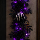 6 ft. Halloween “Bad to the Bone” Garland with LED Lights