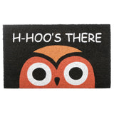 30IN Halloween “WHO’S THERE” Owl Doormat Decoration