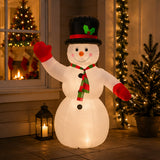 8 FT Inflatable Pre-Lit Snowman Plug-In