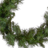 9FT Winchester Pine Pre-Lit Christmas Garland with Clear Lights