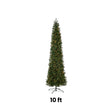 10ft. Pre-Lit Kingswood Fir Pencil Slim Christmas Tree With Clear Lights