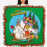 Dr. Seuss The Grinch Fleece Tied Throw Craft Kit (54" x 54") – Makes 1