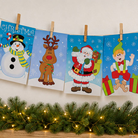 Christmas Character Coloring Books 12 Pack Holiday Activity Set