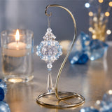 Beaded Winter Elegance Snowflake Ornament Craft Kit Makes 6