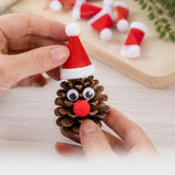 Mini Santa Hats Felt Christmas Party Favors 24 Pc