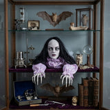 5 Ft Animated Crawling Creepy Woman Halloween Decoration