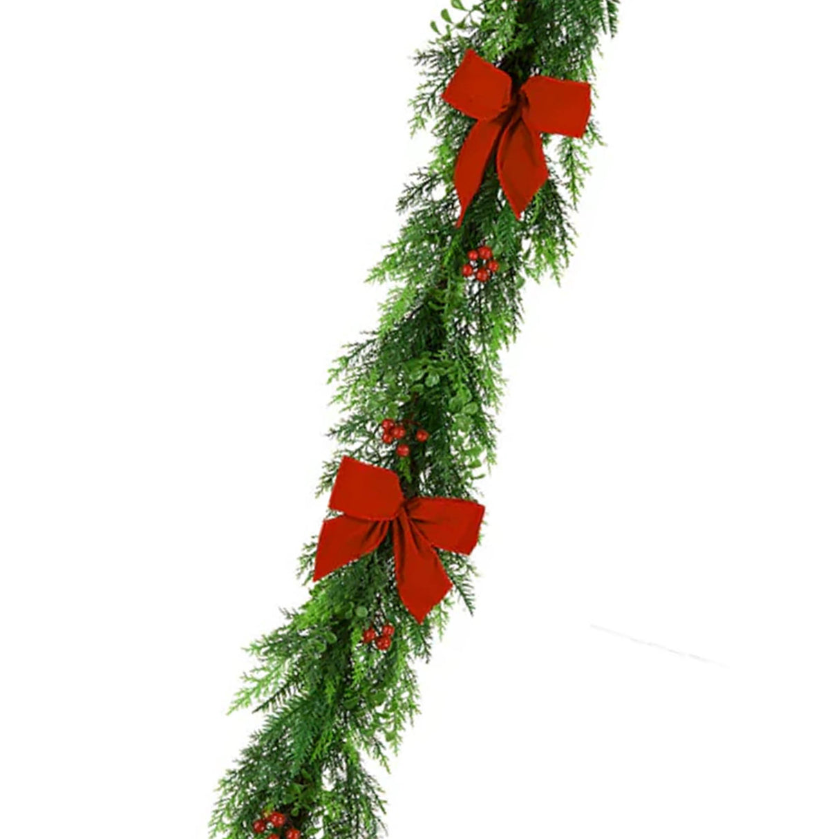 Christmas Classic Garland, 6 Foot Decorative Holiday Garland