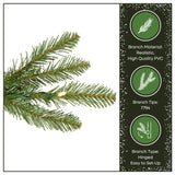 12ft Pre-Lit Dunhill Fir Christmas Tree with Dual Color LED Lights & PowerConnect