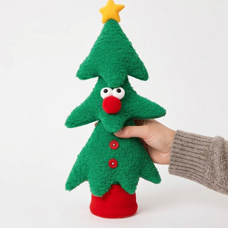 17 Inch Animated Singing Christmas Tree Holiday Decoration