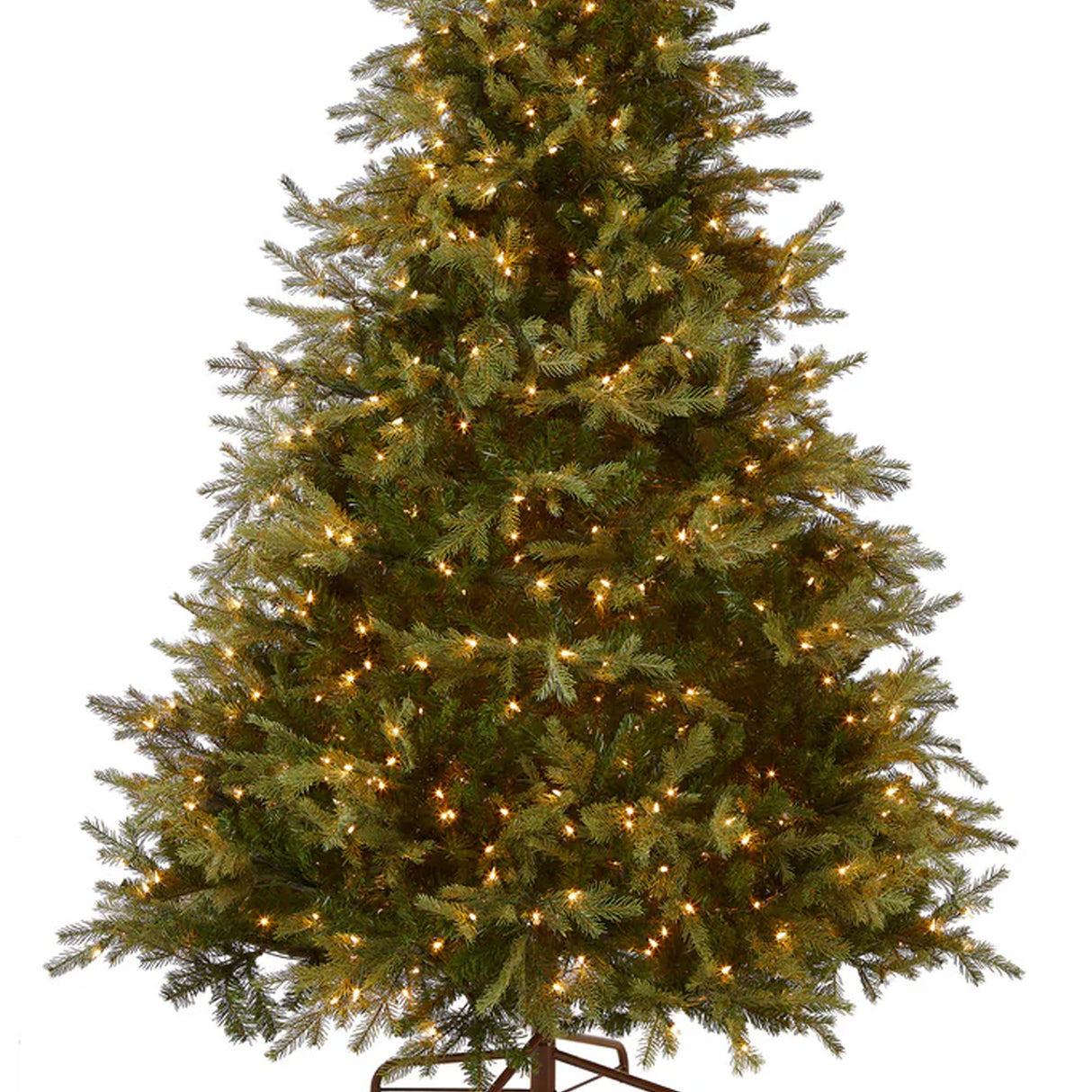 9ft Pre-Lit Nordic Spruce Medium Christmas Tree with Clear Lights