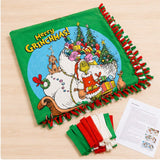 Dr. Seuss The Grinch Fleece Tied Throw Craft Kit (54" x 54") – Makes 1