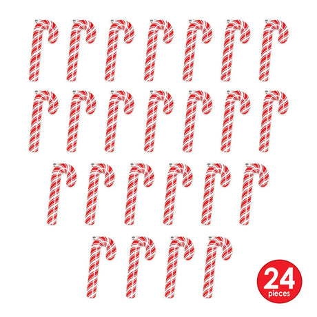 27 Inch Christmas Candy Cane Cutout Wall Decoration