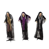 3.6 Ft Halloween Creepy Old Witches Yard Decoration Set – 3 Pc.