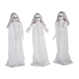 4 ft Halloween Ghostly Girl Yard Stakes Decoration – 3 Pc Set