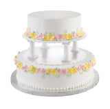 Wilton White Scalloped Edge Separator Plate – 12 Inch