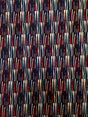Abstract Geometric Lines Pattern On Stretch Ity Knit Jersey Polyester Spandex Fabric - Abstract Geometric Lines, Multi Color, 58 To 60 Inches Wide