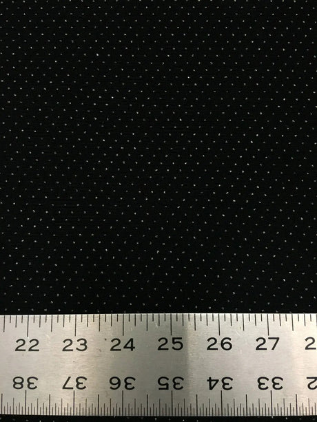 Acetate Spandex Slinky Fabric - Gold Glitters Design, 52" Width
