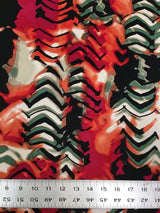 Polyester DTY Spandex Fabric - Abstract Design, Light Weight, 58-60" Width