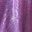 Lilac Mini Glitz Sequin Mesh Fabric,
