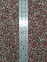 Rayon Georgette Fabric - Floral Design, 42"-44" Width (1 Yard)