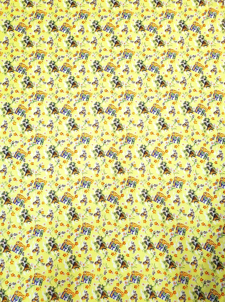 Nylon Tactel Fabric - Hawaiian Themed Print, 58-60" Width