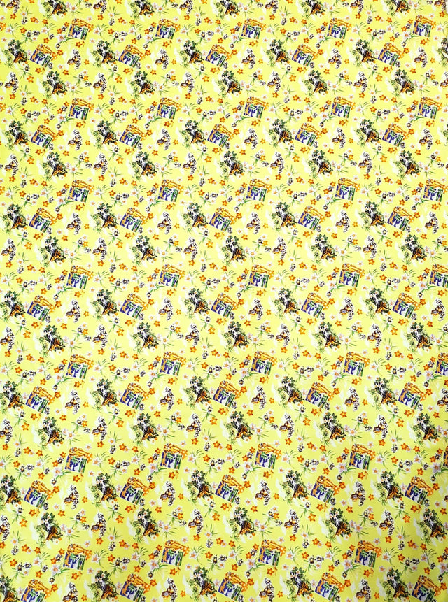 Nylon Tactel Fabric - Hawaiian Themed Print, 58-60" Width