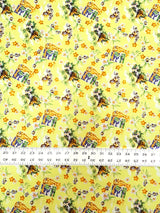 Nylon Tactel Fabric - Hawaiian Themed Print, 58-60" Width