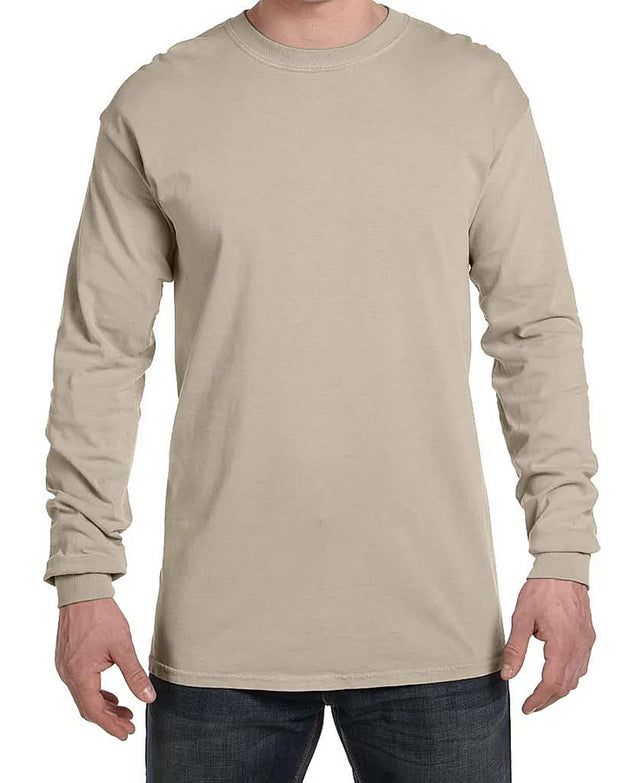 Lucky Friends 1501 Long Sleeve Cotton Fabric - Tan, Adult Long Sleeve (1 Piece)