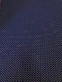 White Small Stars On Blue Polyester Spandex Fabric - White Small Stars On Blue, 54-56" Width