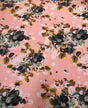 Big Floral Print Polyester Spandex Fabric - Floral Print, 58"-60" Width