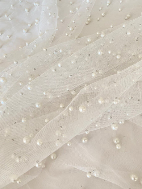Pearl Tulle Off White