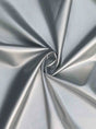 Stretch Faux Leather Silver