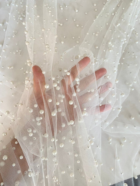 Pearl Tulle Off White
