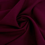 Burgundy Poly Poplin Fabric