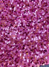 Pink Sequin Stretch Velvet