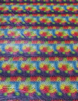 Cheetah Rainbow Print Polyester Spandex Fabric - Rainbow Cheetah Print, 58"-60" Width